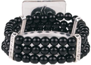 Black Pearl Wristlet Band